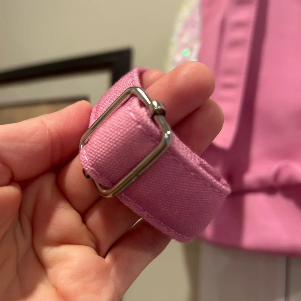 Sparkly Pink Llama Mini Backpack 🦙✨